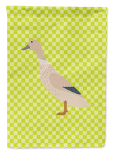 Load image into Gallery viewer, West Harlequin Duck Green Garden Flag - Outdoor Decorative Yard Flag