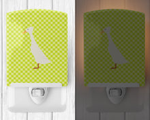 Load image into Gallery viewer, Bali Duck Green Ceramic Night Light BB7685CNL