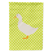 Load image into Gallery viewer, American Pekin Duck Green Flag Canvas House Size BB7686CHF