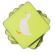 Load image into Gallery viewer, American Pekin Duck Green Foam Coaster  BB7686FC