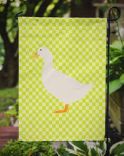 Load image into Gallery viewer, American Pekin Duck Green Garden Flag - Outdoor Decorative Yard Flag