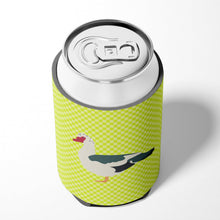 Load image into Gallery viewer, Muscovy Duck Green Can or Bottle Hugger BB7690CC