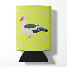 Load image into Gallery viewer, Muscovy Duck Green Can or Bottle Hugger BB7690CC