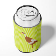 Load image into Gallery viewer, Indian Runner Duck Green Can or Bottle Hugger BB7691CC
