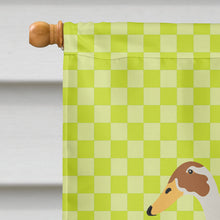 Load image into Gallery viewer, Indian Runner Duck Green Flag Canvas House Size BB7691CHF