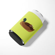 Load image into Gallery viewer, Khaki Campbell Duck Green Can or Bottle Hugger BB7692CC