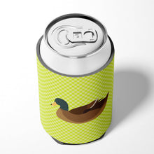 Load image into Gallery viewer, Khaki Campbell Duck Green Can or Bottle Hugger BB7692CC