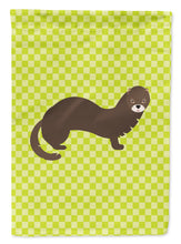 Load image into Gallery viewer, Russian or European Mink Green Garden Flag - Outdoor Decorative Yard Flag