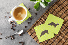 Load image into Gallery viewer, Sable Marten Green Foam Coaster  BB7695FC