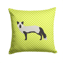 Load image into Gallery viewer, Silver Fox Green Throw Pillow - 14x14 Decorative Pillow – Art for Your Home &amp; Patio BB7697PW1414