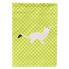 Load image into Gallery viewer, Stoat Short-tailed Weasel Green Flag Canvas House Size BB7698CHF
