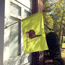 Load image into Gallery viewer, Eurasian Beaver Green Flag Canvas House Size BB7699CHF