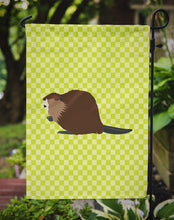 Load image into Gallery viewer, Eurasian Beaver Green Garden Flag - Outdoor Decorative Yard Flag