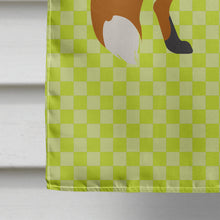 Load image into Gallery viewer, Red Fox Green Flag Canvas House Size BB7702CHF