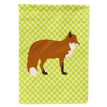 Load image into Gallery viewer, Red Fox Green Flag Canvas House Size BB7702CHF