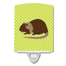 Load image into Gallery viewer, Coypu Nutria River Rat Green Ceramic Night Light BB7705CNL