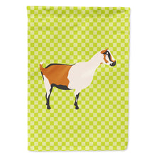 Load image into Gallery viewer, Alpine Goat Green Flag Canvas House Size BB7706CHF