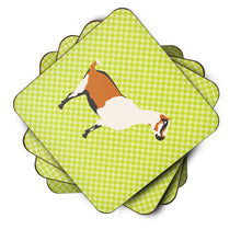 Load image into Gallery viewer, Alpine Goat Green Foam Coaster  BB7706FC