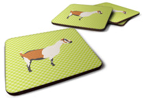 Load image into Gallery viewer, Alpine Goat Green Foam Coaster  BB7706FC