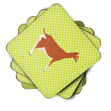 Load image into Gallery viewer, Toggenburger Goat Green Foam Coaster  BB7707FC