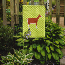 Load image into Gallery viewer, Toggenburger Goat Green Garden Flag - Outdoor Decorative Yard Flag