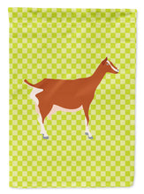 Load image into Gallery viewer, Toggenburger Goat Green Garden Flag - Outdoor Decorative Yard Flag