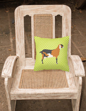Load image into Gallery viewer, Anglo-nubian Nubian Goat Green Fabric Decorative Pillow BB7709PW1818