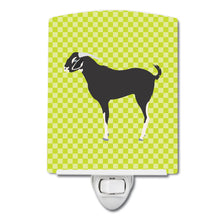 Load image into Gallery viewer, Black Bengal Goat Green Ceramic Night Light BB7710CNL