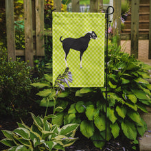 Load image into Gallery viewer, Black Bengal Goat Green Garden Flag - Outdoor Decorative Yard Flag