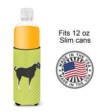 Load image into Gallery viewer, Black Bengal Goat Green   Hugger for slim cans