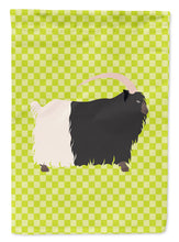 Load image into Gallery viewer, Welsh Black-Necked Goat Green Garden Flag - Outdoor Decorative Yard Flag