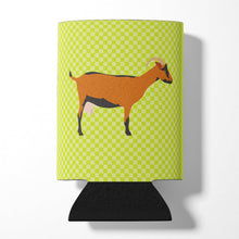 Load image into Gallery viewer, Oberhasli Goat Green Can or Bottle Hugger BB7714CC