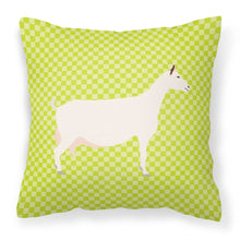 Load image into Gallery viewer, Saanen Goat Green Fabric Decorative Pillow BB7715PW1818