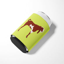 Load image into Gallery viewer, Jamnapari Goat Green Can or Bottle Hugger BB7716CC