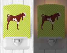 Load image into Gallery viewer, Jamnapari Goat Green Ceramic Night Light BB7716CNL