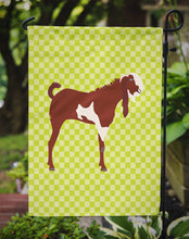 Load image into Gallery viewer, Jamnapari Goat Green Garden Flag - Outdoor Decorative Yard Flag