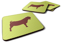 Load image into Gallery viewer, Kalahari Red Goat Green Foam Coaster  BB7717FC