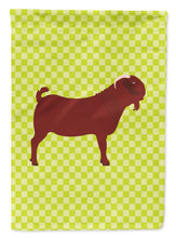 Load image into Gallery viewer, Kalahari Red Goat Green Garden Flag - Outdoor Decorative Yard Flag