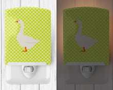 Load image into Gallery viewer, Embden Goose Green Ceramic Night Light BB7718CNL