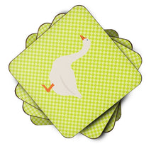 Load image into Gallery viewer, Embden Goose Green Foam Coaster  BB7718FC