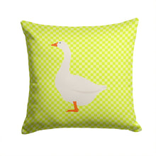 Load image into Gallery viewer, Embden Goose Green Throw Pillow - 14x14 Decorative Pillow – Art for Your Home &amp; Patio BB7718PW1414
