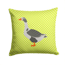 Load image into Gallery viewer, West of England Goose Green Throw Pillow - 14x14 Decorative Pillow – Art for Your Home &amp; Patio BB7721PW1414