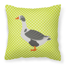 Load image into Gallery viewer, West of England Goose Green Fabric Decorative Pillow BB7721PW1818