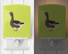 Load image into Gallery viewer, Toulouse Goose Green Ceramic Night Light BB7723CNL