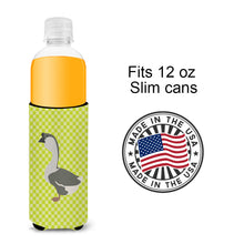 Load image into Gallery viewer, African Goose Green   Hugger for slim cans