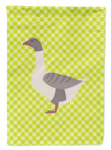 Load image into Gallery viewer, Buff Grey Back Goose Green Garden Flag - Outdoor Decorative Yard Flag
