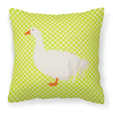 Load image into Gallery viewer, Sebastopol Goose Green Fabric Decorative Pillow BB7728PW1818