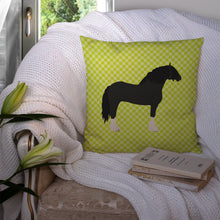 Load image into Gallery viewer, Pomeranian Rogener Goose Green Throw Pillow - 14x14 Decorative Pillow – Art for Your Home &amp; Patio BB7730PW1414