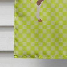 Load image into Gallery viewer, Hanoverian Horse Green Flag Canvas House Size BB7735CHF