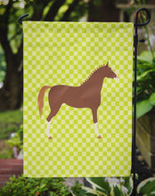 Load image into Gallery viewer, Hanoverian Horse Green Garden Flag - Outdoor Decorative Yard Flag